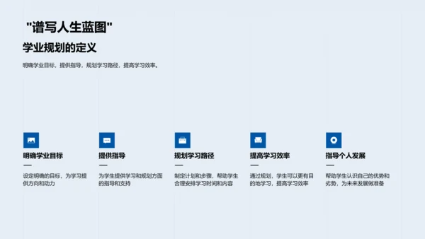 高中生学业规划