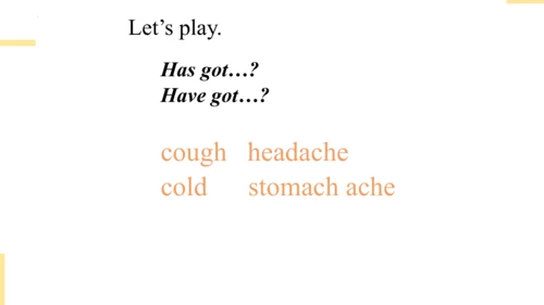 Module 7 Unit 2  She’s got a cold 课件(共28张PPT)
