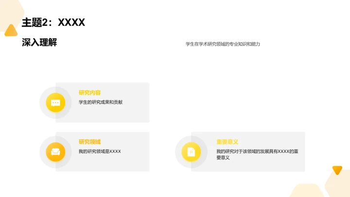 学术答辩：教育培训学生