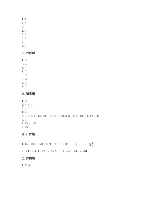 冀教版小升初数学模拟试卷带答案（能力提升）.docx