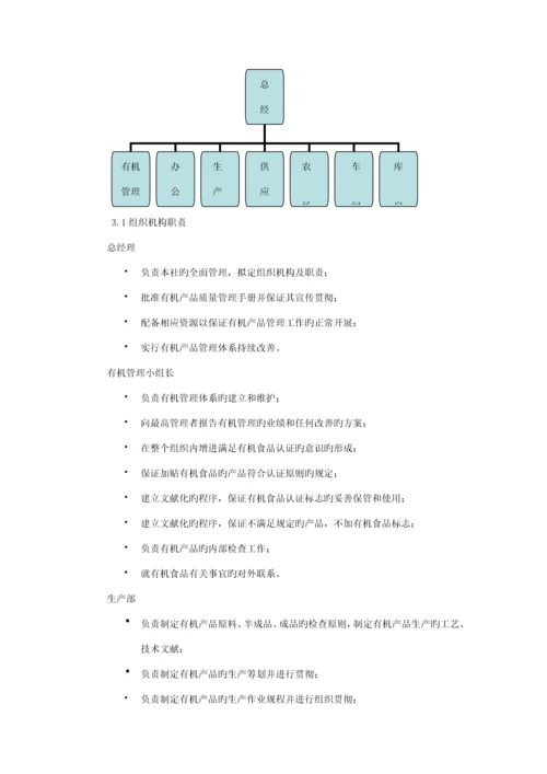 有机茶质量管理重点标准手册.docx