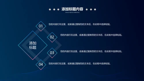 高科技半导体芯片产业通用PPT模板