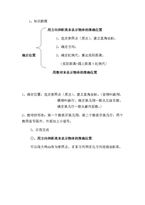 北师大版小学数学六年级下册图形于位置  王成