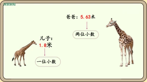 新人教版数学四年级下册4.1.2    小数的读法和写法课件
