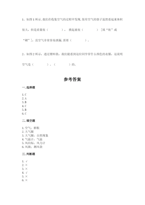 教科版小学三年级上册科学期末测试卷（综合卷）.docx