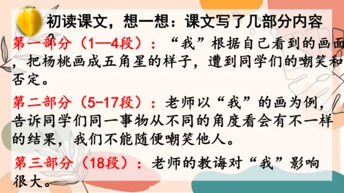 13、画杨桃（第一课时）  课件
