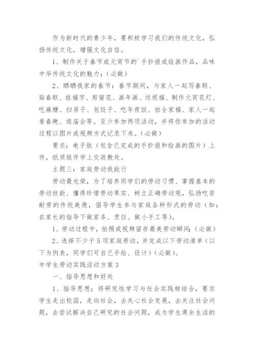 中学生劳动实践活动方案.docx