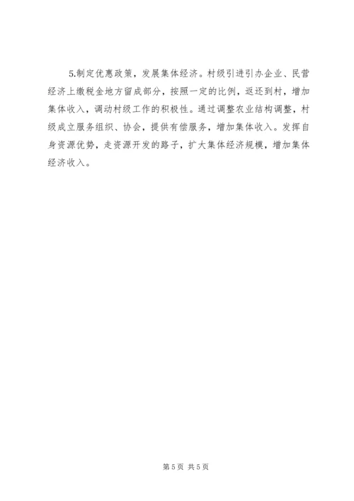 关于免征农业税后加强农村基层组织建设的措施建议 (2).docx