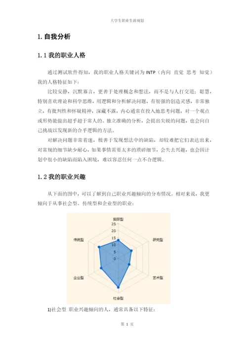 11页4700字车辆工程专业职业生涯规划.docx