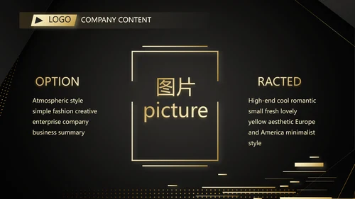 高端尊贵工作汇报计划商务动态PPT