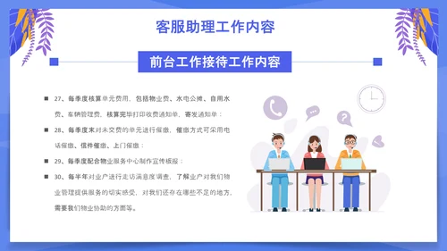 小区物业客服培训PPT模板