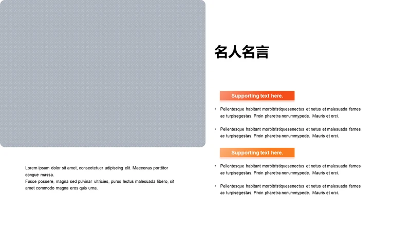 名人名言-简约商务2项图示