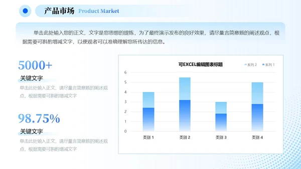 蓝色简约线条商务流体形状公司介绍通用模板商务通用PPT模板