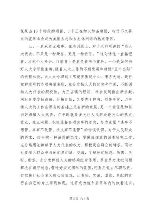 人大专职副主席任职体会.docx