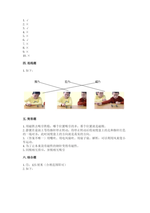教科版小学科学二年级下册期末测试卷【综合卷】.docx