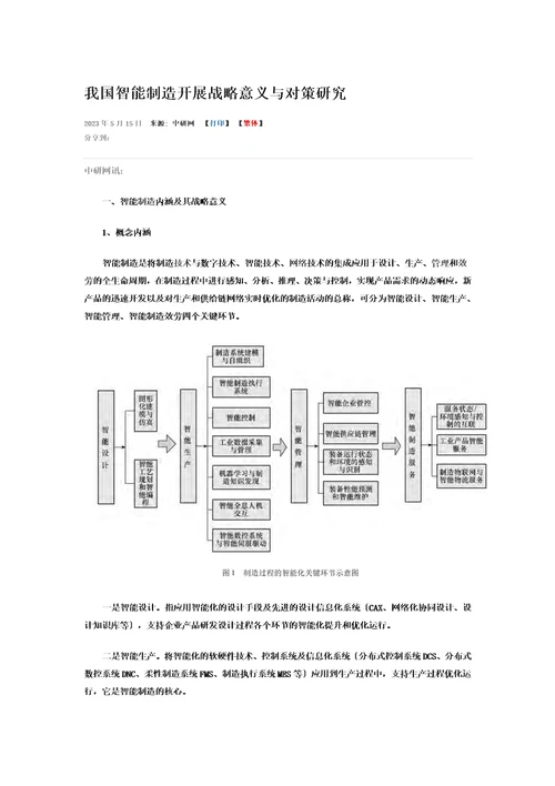 最新全球智能制造发展现状及趋势分析2023