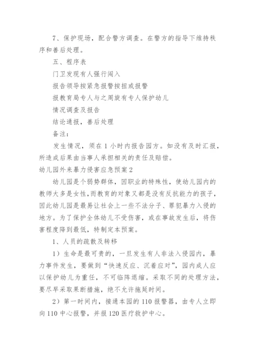 幼儿园外来暴力侵害应急预案.docx