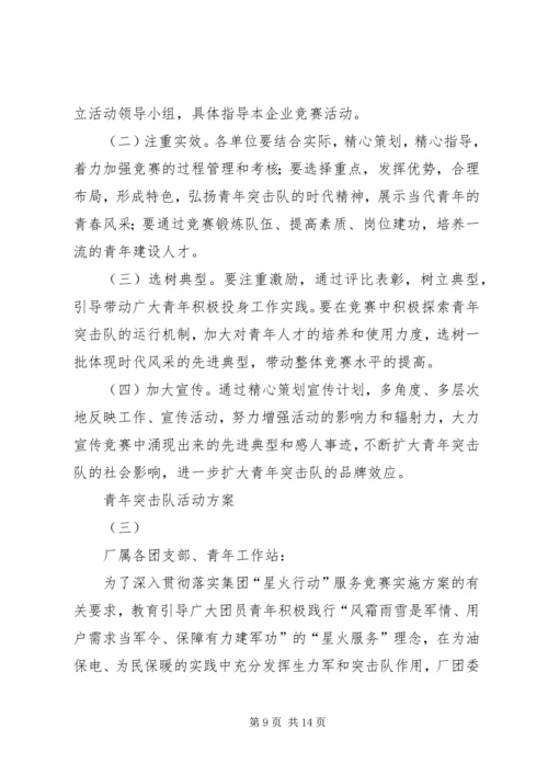 青年突击队活动方案.docx