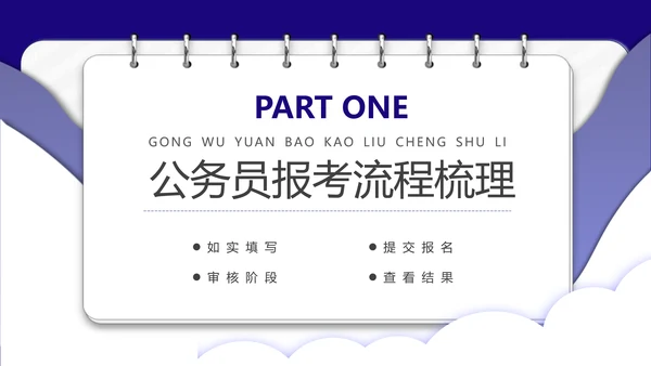 公务员上岸备考指南PPT模板