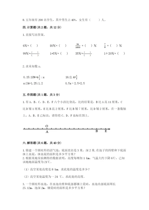 冀教版小升初数学模拟试卷精品【突破训练】.docx