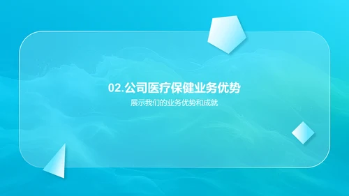 医保业务年报总结PPT模板