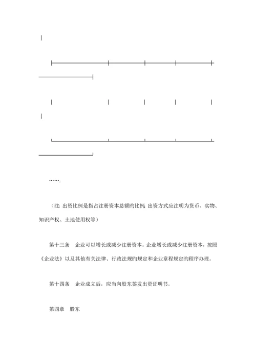 有限责任公司章程设董事会监事会的有限责任公司.docx