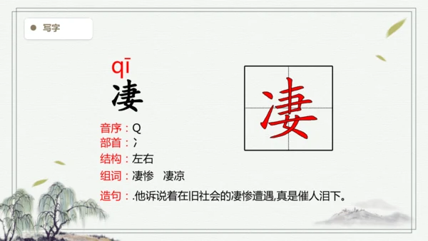 【2025春季学期教材】语文六下5.鲁滨孙漂流记   生字识记课件