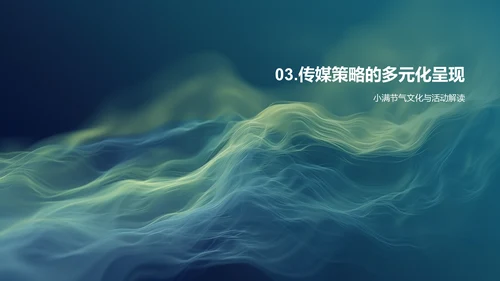 节气传媒策略报告PPT模板