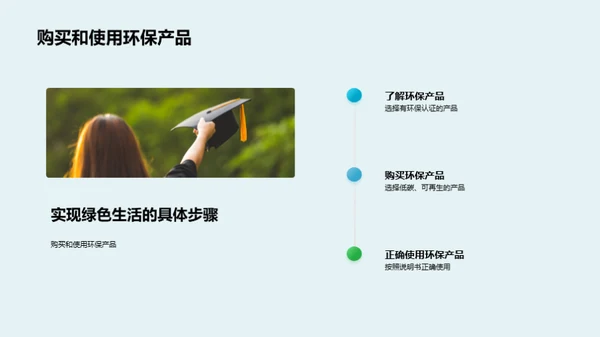 绿色生活向前行