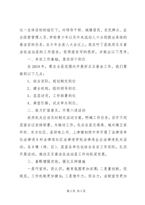 党员五五普法思想汇报.docx