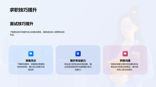 硕士生职业规划PPT模板