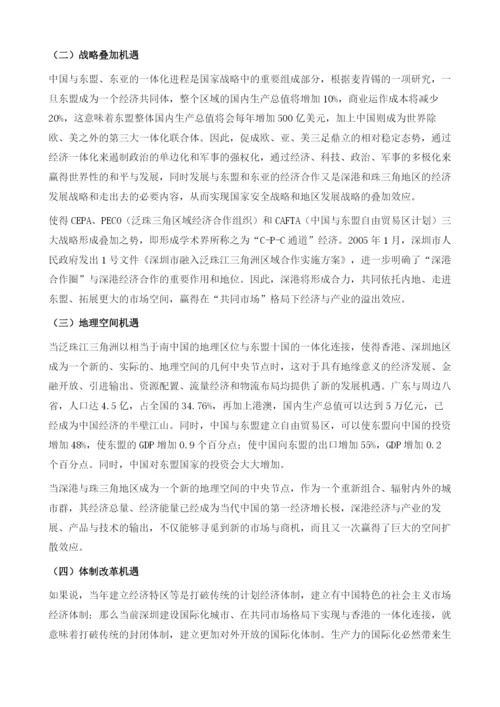2004-共同市场格局下的深港经济合作.docx
