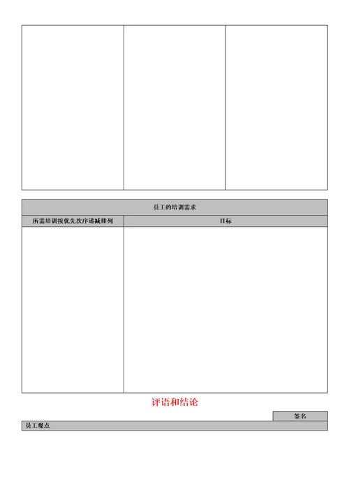 某外资企业年度绩效评估表9页