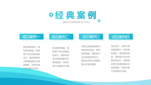 蓝色大气医疗医院简介介绍动态PPT