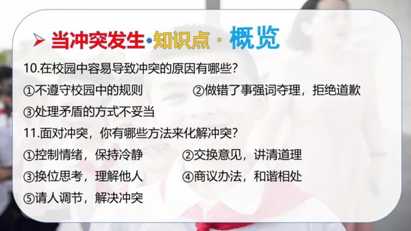 第一单元 同伴与交往（复习课件）-2023-2024学年四年级道德与法治下学期期中专项复习（统编版）