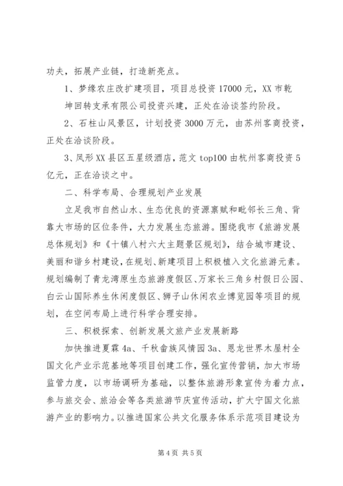 产业发展科上半年工作总结.docx