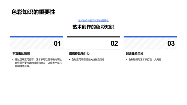 色彩教学报告