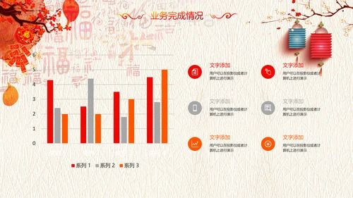 2019中国风水彩风格年会庆典颁奖盛典PPT模板