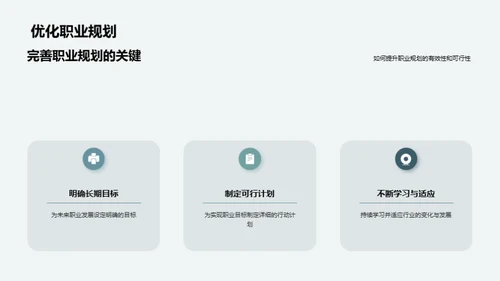 职业规划与自我认知