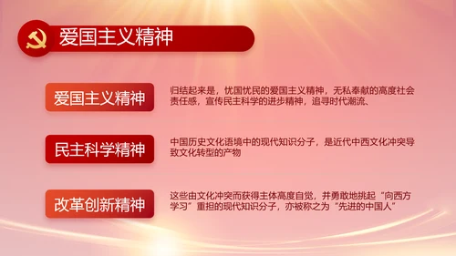 红色党建民主生活会学习主题动态PPT