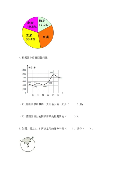 人教版六年级上册数学期末测试卷及答案【夺冠系列】.docx