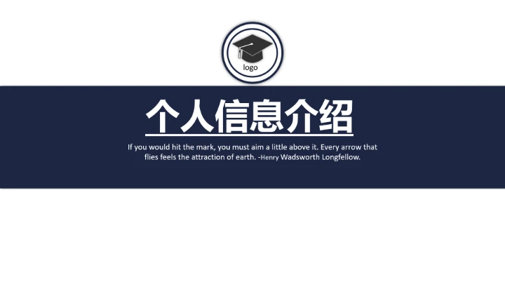 研究生复试面试个人简历介绍通用PPT模版