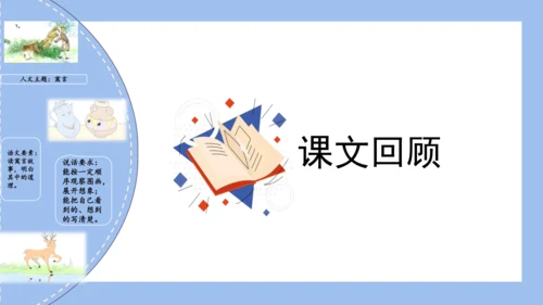 统编版三年级语文下册同步高效课堂系列第二单元（复习课件）