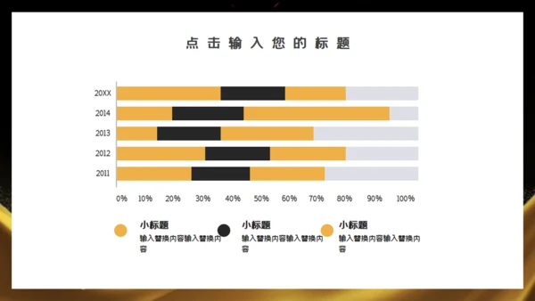 金色商务金融投资招商加盟通用PPT模板