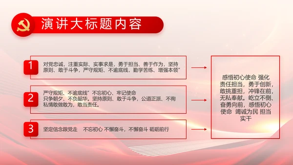 红色党建党支部会议工作汇报PPT党课