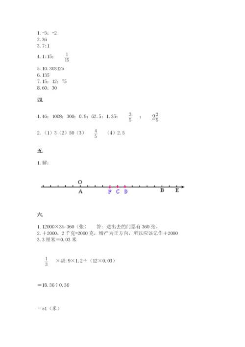 黑龙江【小升初】2023年小升初数学试卷带答案（综合题）.docx