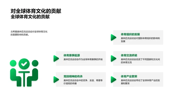 古希腊奥林匹克运动会PPT模板