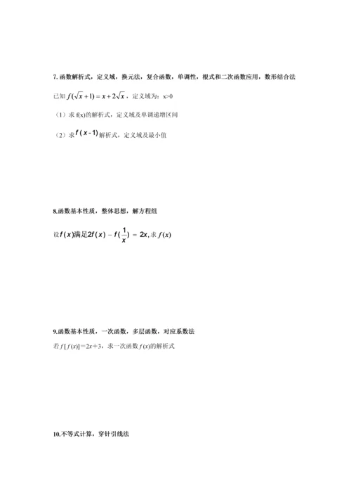 高中数学必修1经典题型总结[1].docx