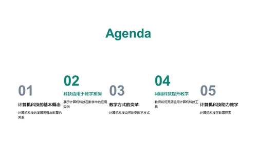计算机科技助力教学