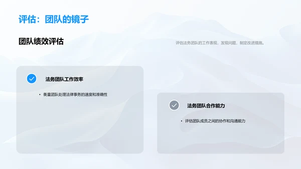 法务团队工作复盘PPT模板